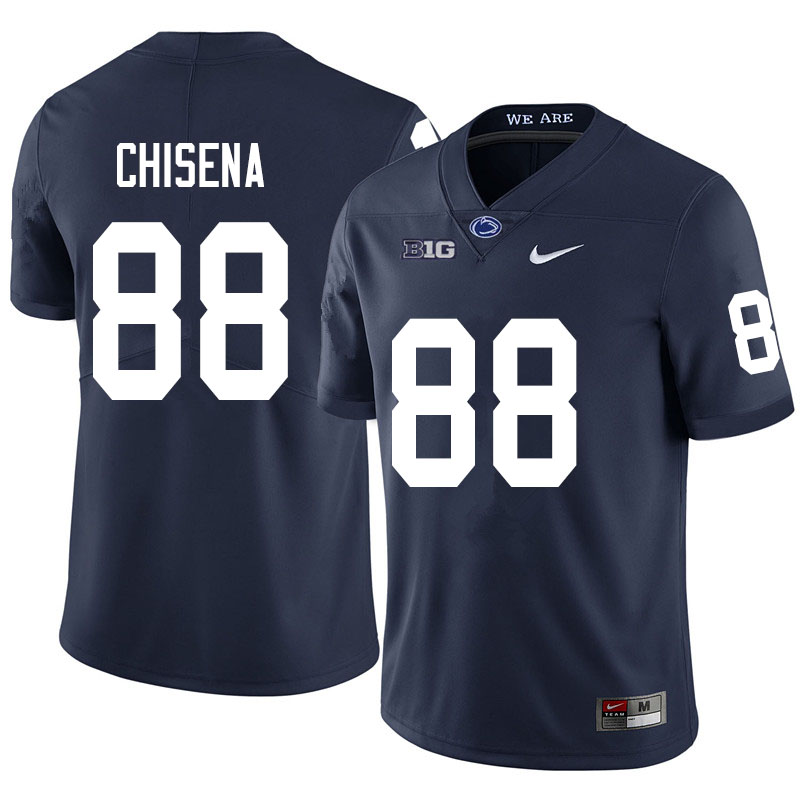 Men #88 Dan Chisena Penn State Nittany Lions College Football Jerseys Sale-Navy